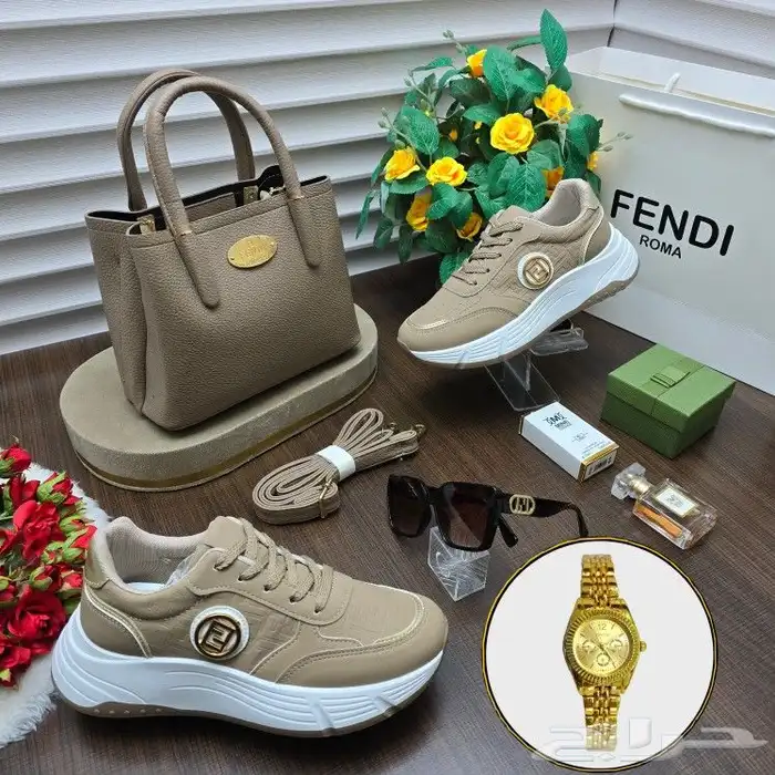 اطقم نسائي ماركة فندي 4