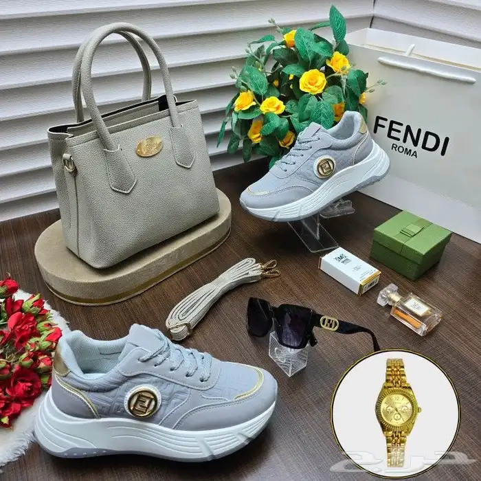 اطقم نسائي ماركة فندي 2