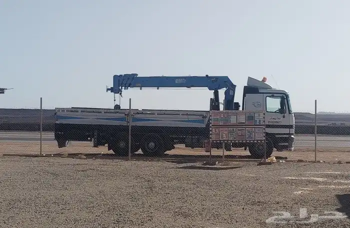 بوم تراك 10طن و7طن و5طن للاجار الشهري واليومي في تبوك ونيوم 0