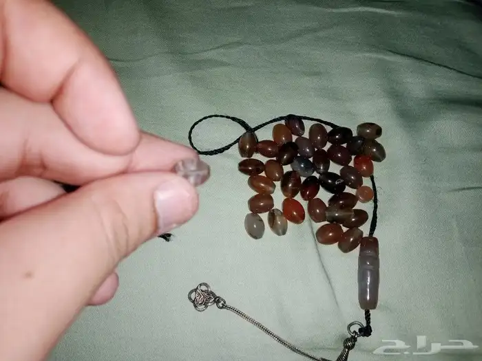 مسبحة عقيق يماني فاخر 1