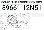 كمبيوتر مكينة 2.5 بنزين مازدا 6 2008 2012 L5A618881C مازدا 20