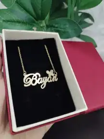 تصميم أسماء مطلي ذهب عيار 21 بسعر 99 16