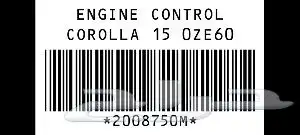 كمبيوتر مكينة 2.5 بنزين مازدا 6 2008 2012 L5A618881C مازدا 7