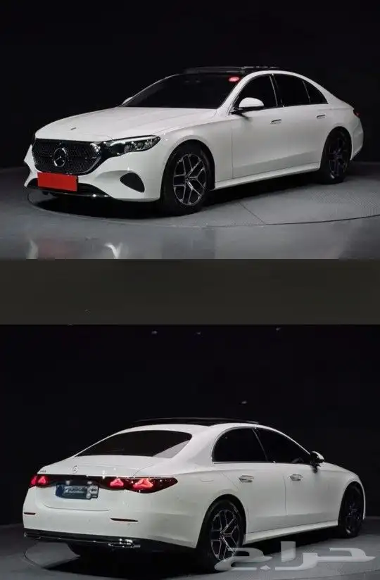 مرسيدس E200   فئة W214   وارد كوريا موديل  10 2024 العداد  8 0