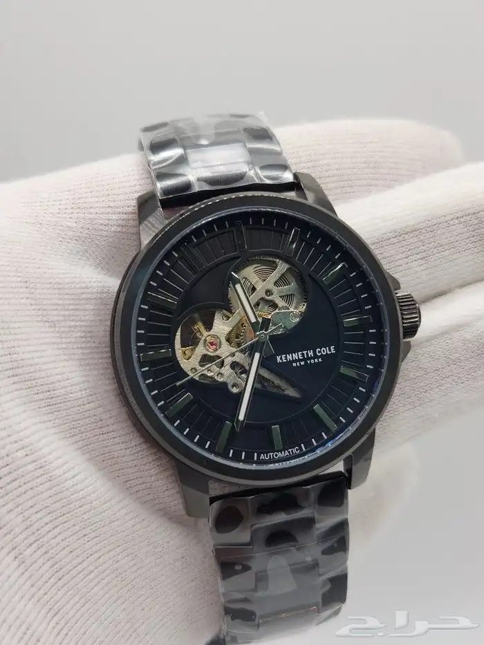 ساعة كينث كول سكيلتون رجالية جديدة (Kenneth Cole) 0