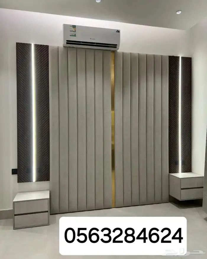 ابو ادم  نجار غرف نوم ديكورات دخليا وبرتيشن وديكورات شاشه 1