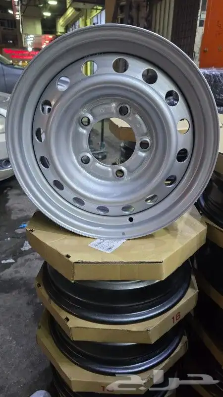 جنوط شاص فضي اصلي وكاله مقاس 16 جديد 1