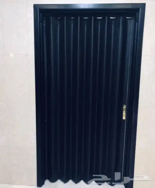 ابواب سحب سحاب سحابة جلد وبلاستيك كورديون 6