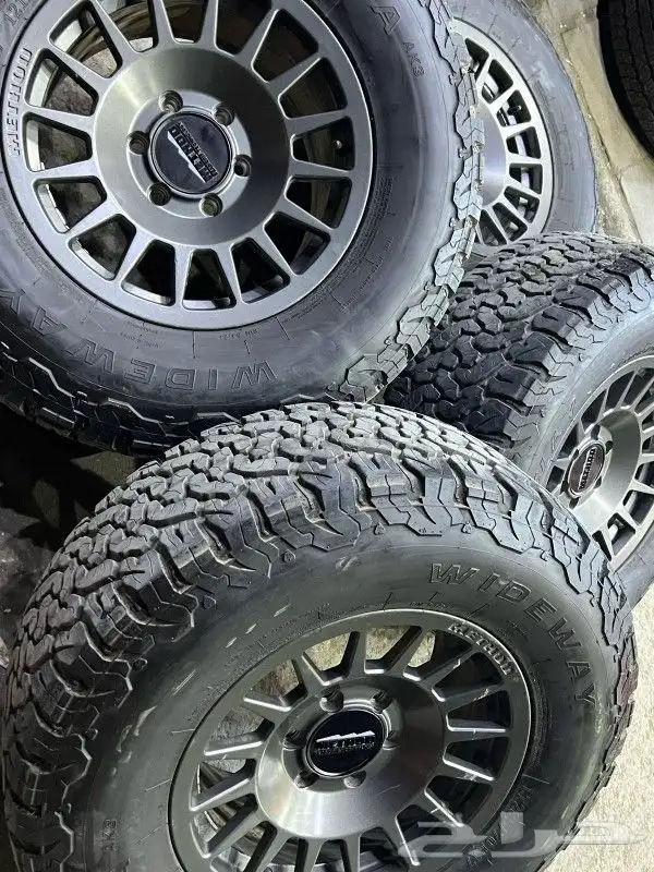 كفرات ودواي نص حجري مع جنوط ميثود جمس سييرا يوكن 6