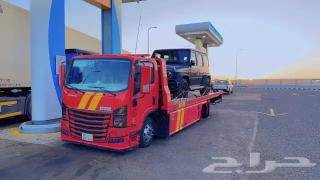 سطحة جدة هيدروليك لنقل السيارات 1