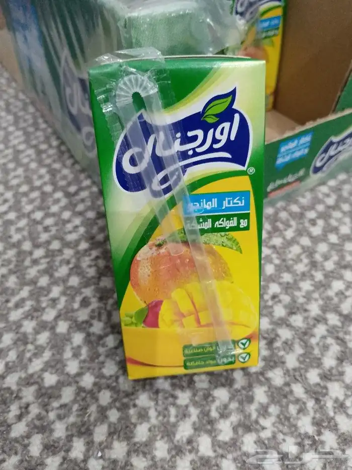 تصفيه سوبرماركت يوجد عصير اورجنال نكتار المانجو 200مل بسعر ل 1
