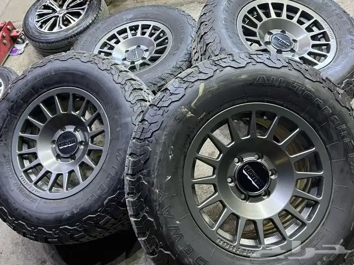 كفرات ودواي نص حجري مع جنوط ميثود جمس سييرا يوكن 0