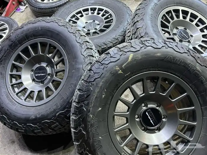 كفرات ودواي نص حجري مع جنوط ميثود جمس سييرا يوكن 3