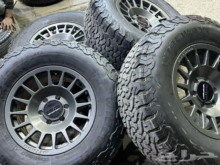 كفرات ودواي نص حجري مع جنوط ميثود جمس سييرا يوكن 5