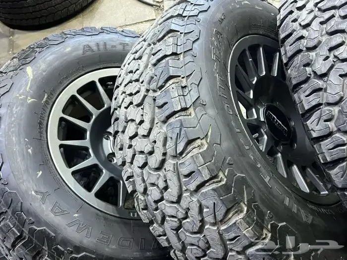 كفرات ودواي نص حجري مع جنوط ميثود جمس سييرا يوكن 14