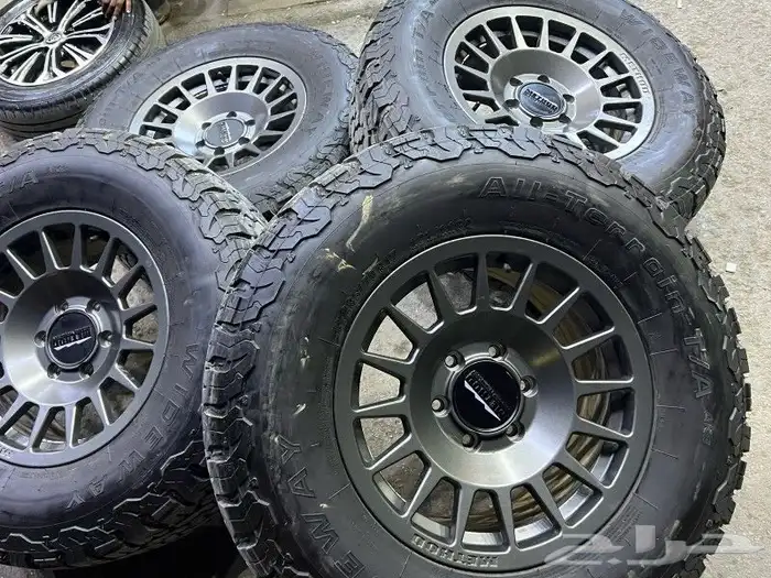 كفرات ودواي نص حجري مع جنوط ميثود جمس سييرا يوكن 1