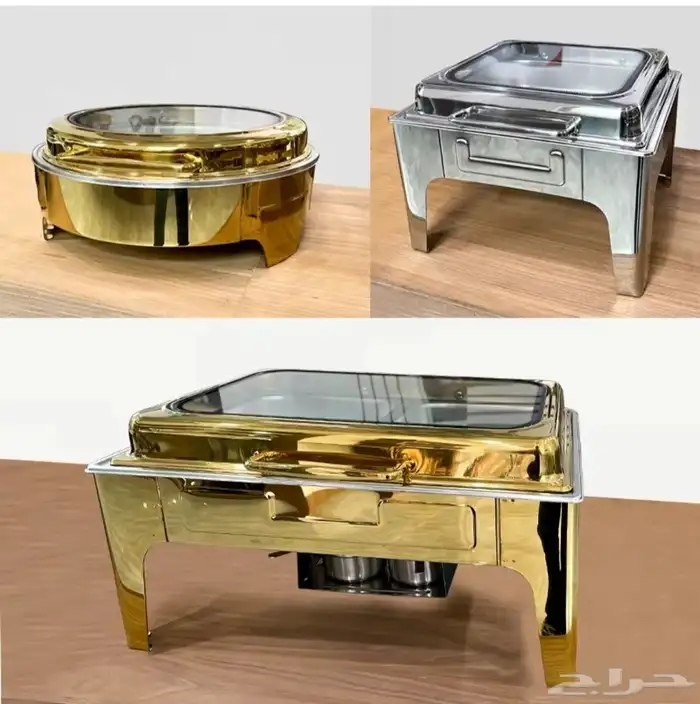 سخانات بوفيه اكل اعاشة قلاب مستطيلة ومربعة ودايرية 3