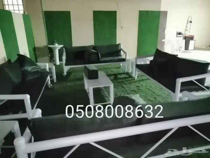 كراسي حديد خارجية جلسات مراكيز احواش استراحات شاليهات كراسي 10