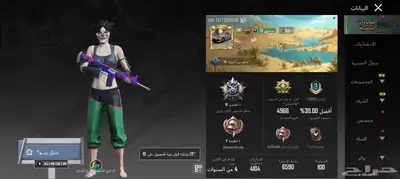 حساب ببجي للببع 2