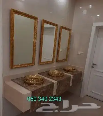 مغاسل وديكورات بدون حبة جبس 39