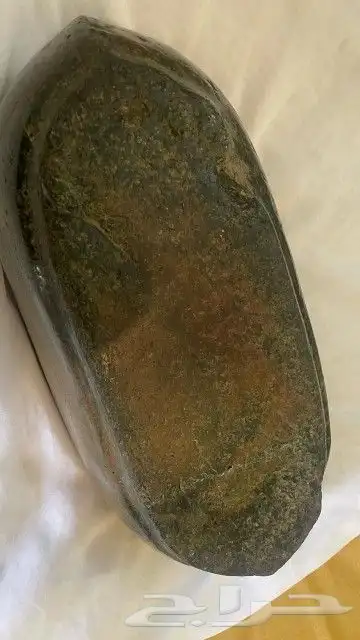 حجر عقيق أثري عباره عن وعاء وزنه سته ونص كيلوجرام جميل جدا 5