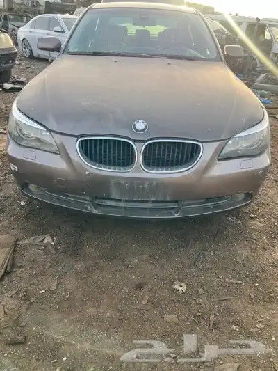 بي ام حجم520تشليح قطع غيار مويل 2007 3