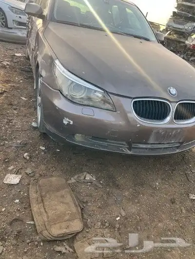 بي ام حجم520تشليح قطع غيار مويل 2007 1