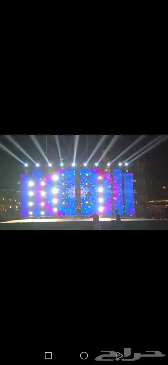 تاجير خيام وشاشات وكراسي وطاولات كنب جلسات عقود إضاءة 4