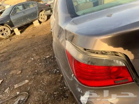 بي ام حجم520تشليح قطع غيار مويل 2007 6