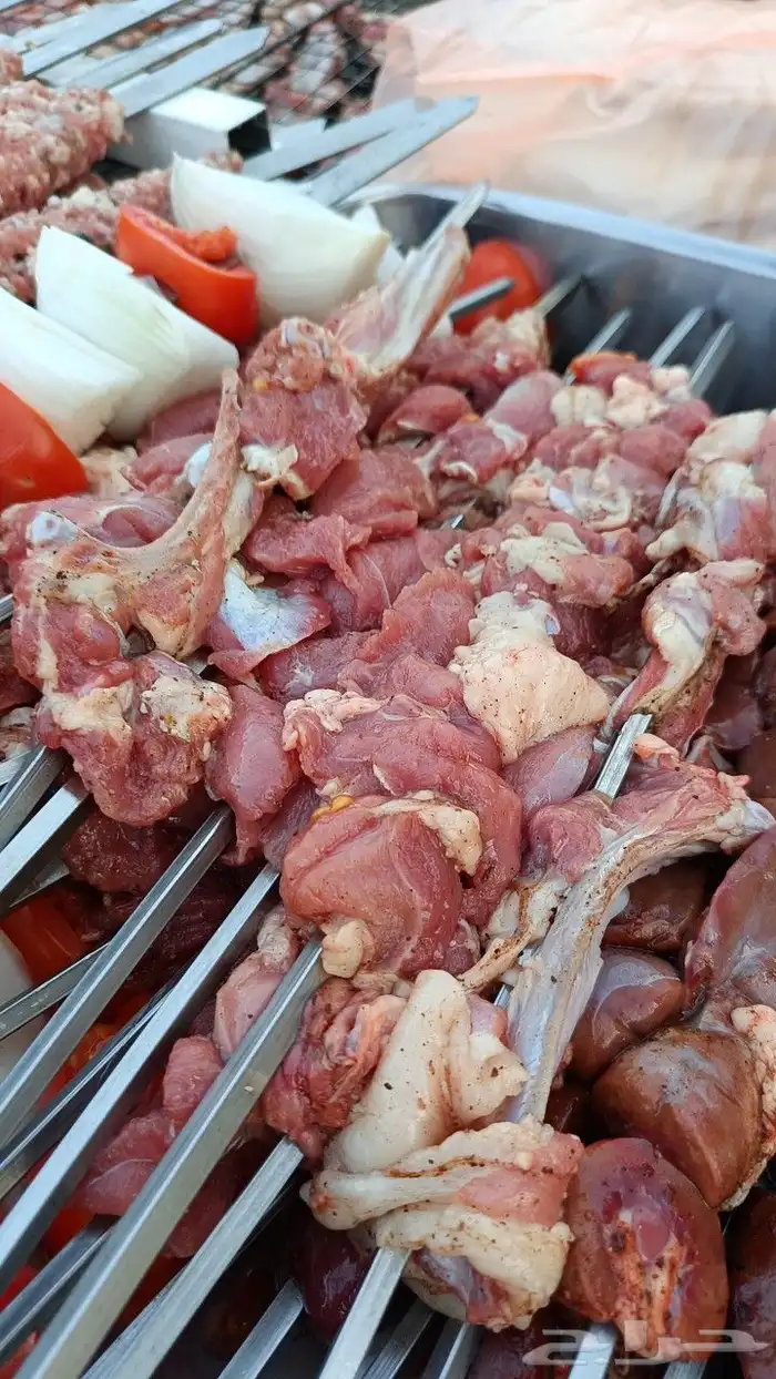 تجهيزات الحفلات مشويات كباب لحم 0