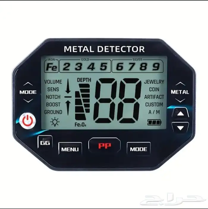 جهاز كشف الذهب والمعادن يعزل الحديد 3