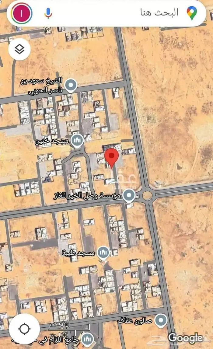 للبيع ارض سكنية في حي طيبة شرقية 1