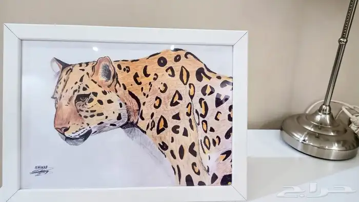 رسام بورتريه جداريه لوحات مكتبيه كركتير انمي 2