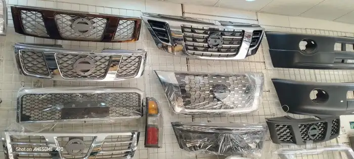 قطع وترهيم نيسان باترول فتك رفارف لحيه شبك جناح دعسات غطاءاس 0
