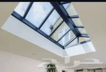 سكاي لايت دبل زجاج متحرك زجاج ثابت 2