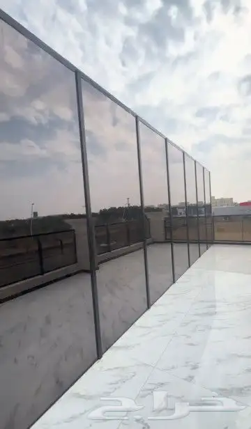 سكاي لايت دبل زجاج متحرك زجاج ثابت 9