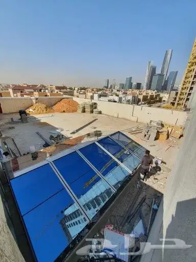 سكاي لايت دبل زجاج متحرك زجاج ثابت 7