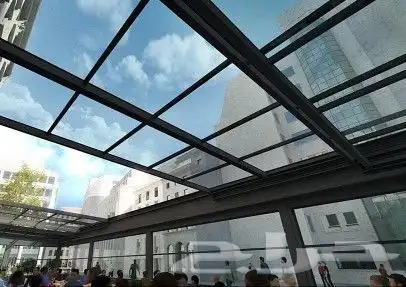 سكاي لايت دبل زجاج متحرك زجاج ثابت 4