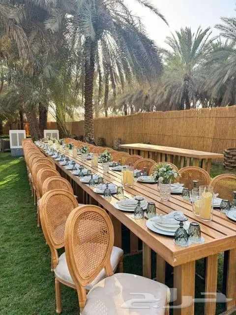 اكسبلور تفصيل طاولات ريفه طعام 2