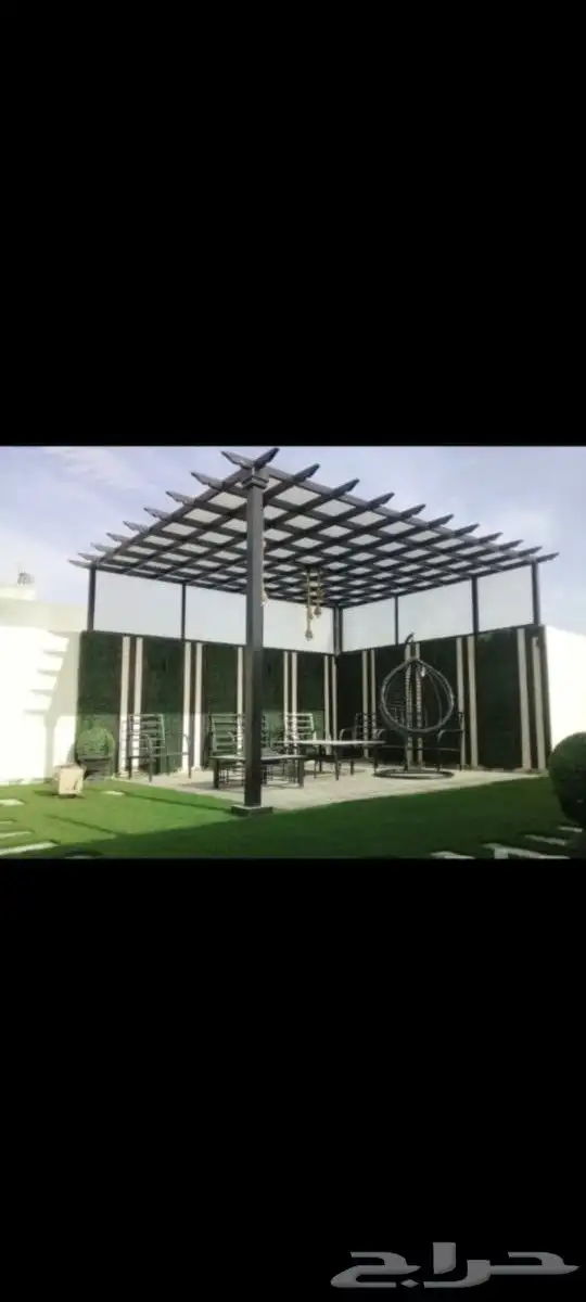 أبواب ليزر أبواب المينوم شبابيك حديد شبابيك المينوم درابزين 9