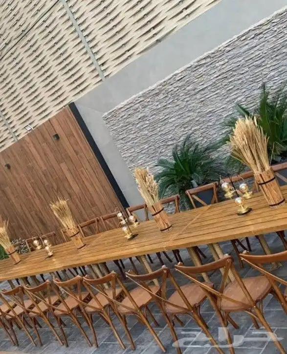 اكسبلور تفصيل طاولات ريفه طعام 7