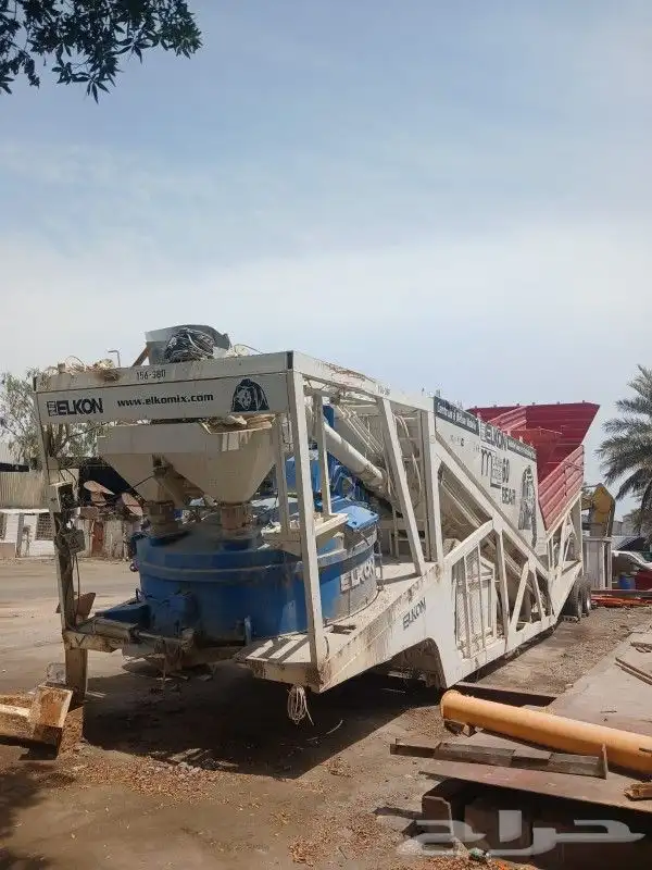 مصنع خرسانة موبايل ELKON تركى 1