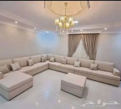 الركن الراقي تفصيل جميع انواع لكنب وستاير وتنجيد جميع الكنب 4