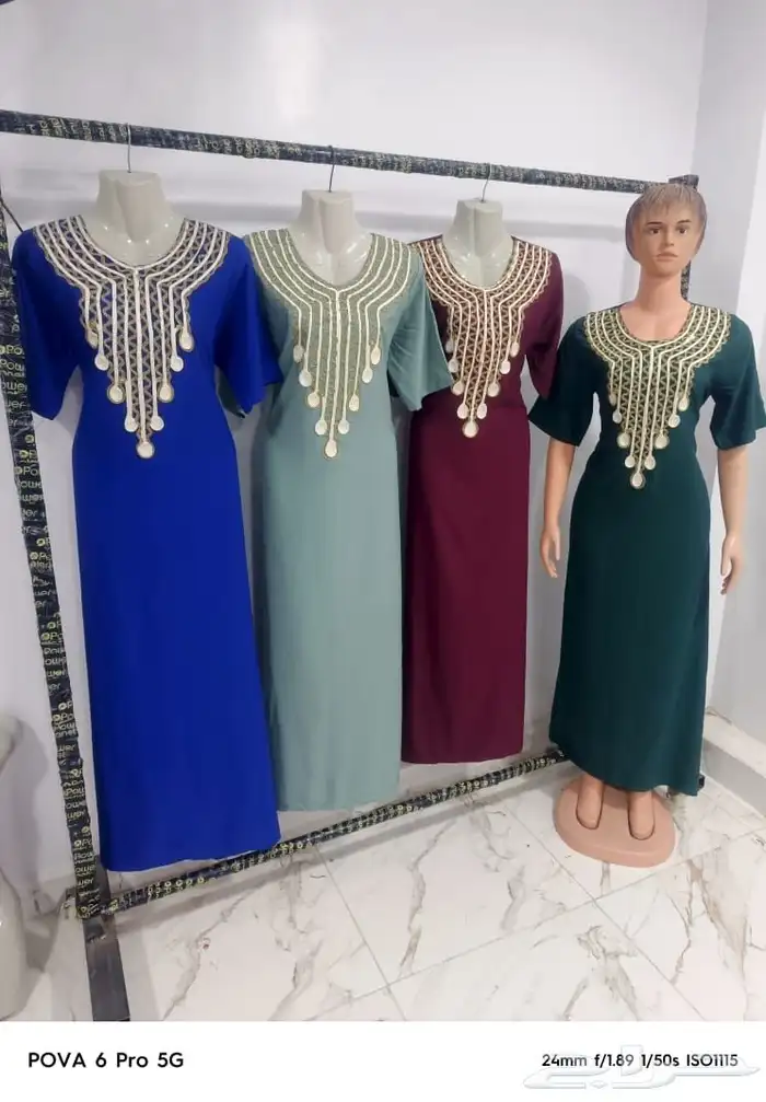 جلابيات مصريه نسائية جمله مخفضة 17
