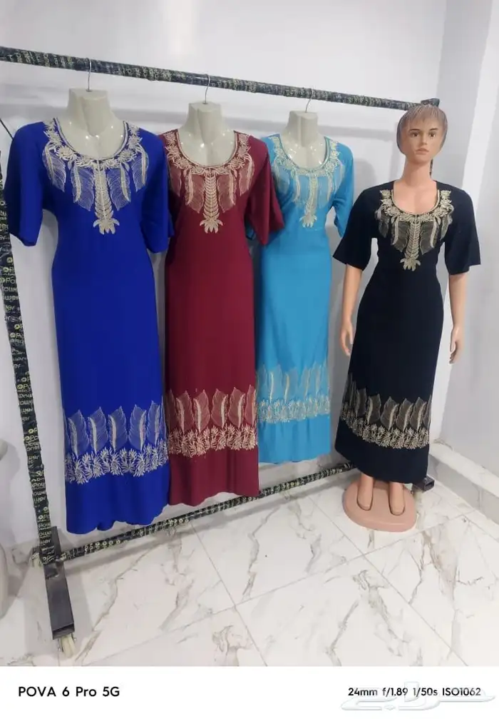 جلابيات مصريه نسائية جمله مخفضة 4