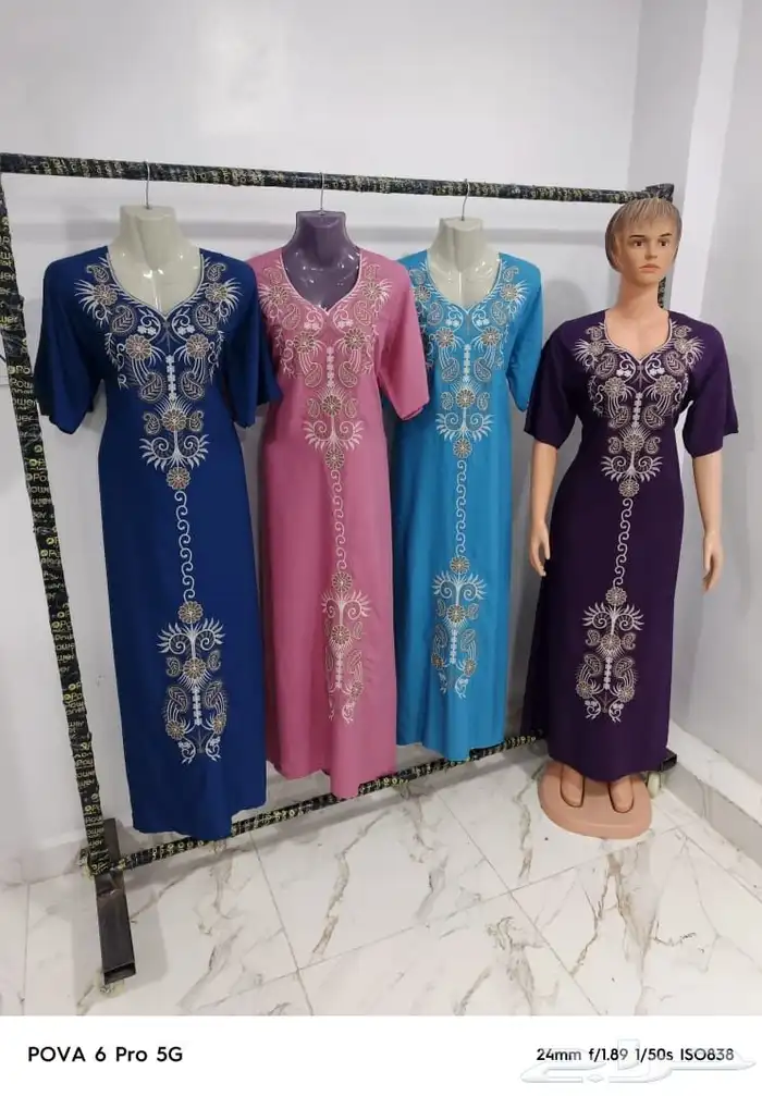 جلابيات مصريه نسائية جمله مخفضة 20