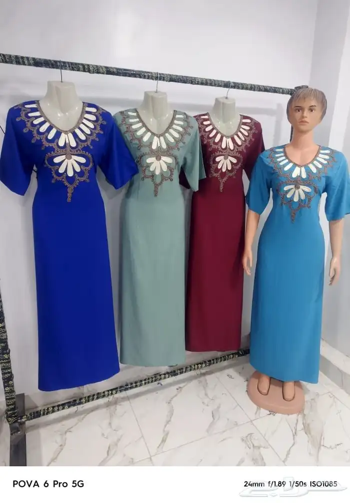جلابيات مصريه نسائية جمله مخفضة 10
