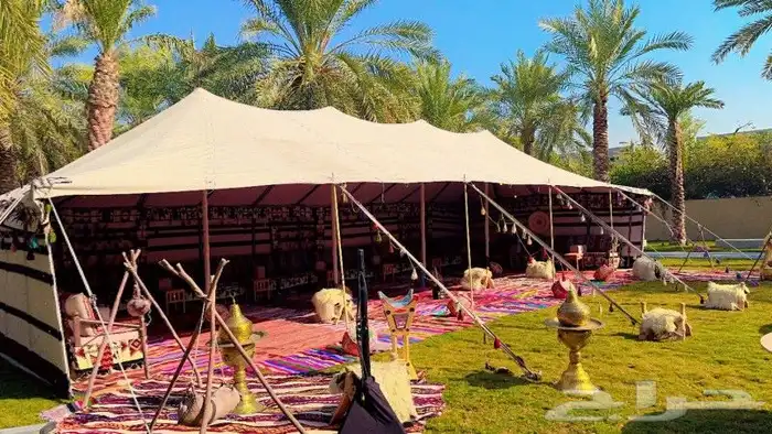 خيام شعبيه تراثيه وتجهيز خيام 7