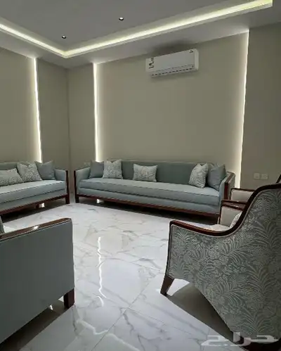 الركن الراقي تفصيل جميع انواع لكنب وستاير وتنجيد جميع الكنب 0