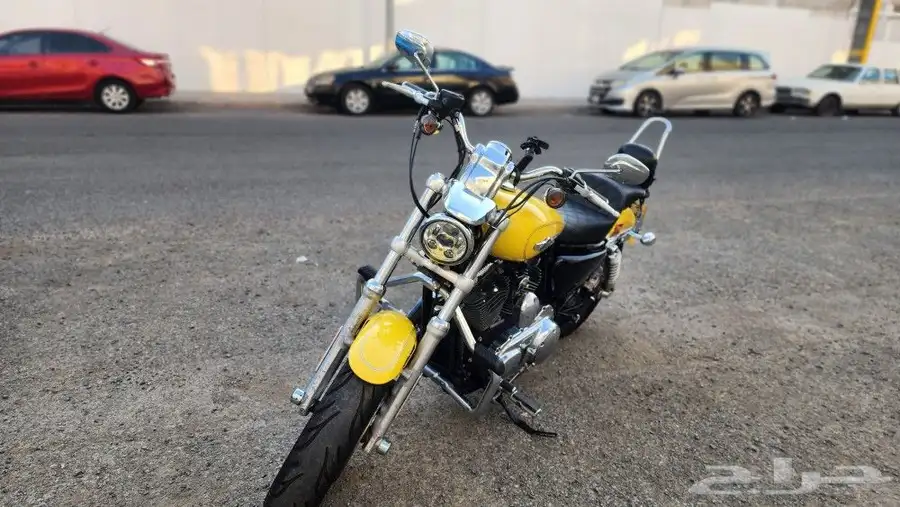 دباب هارلي كستم 1200 cc تانكي كبير 4